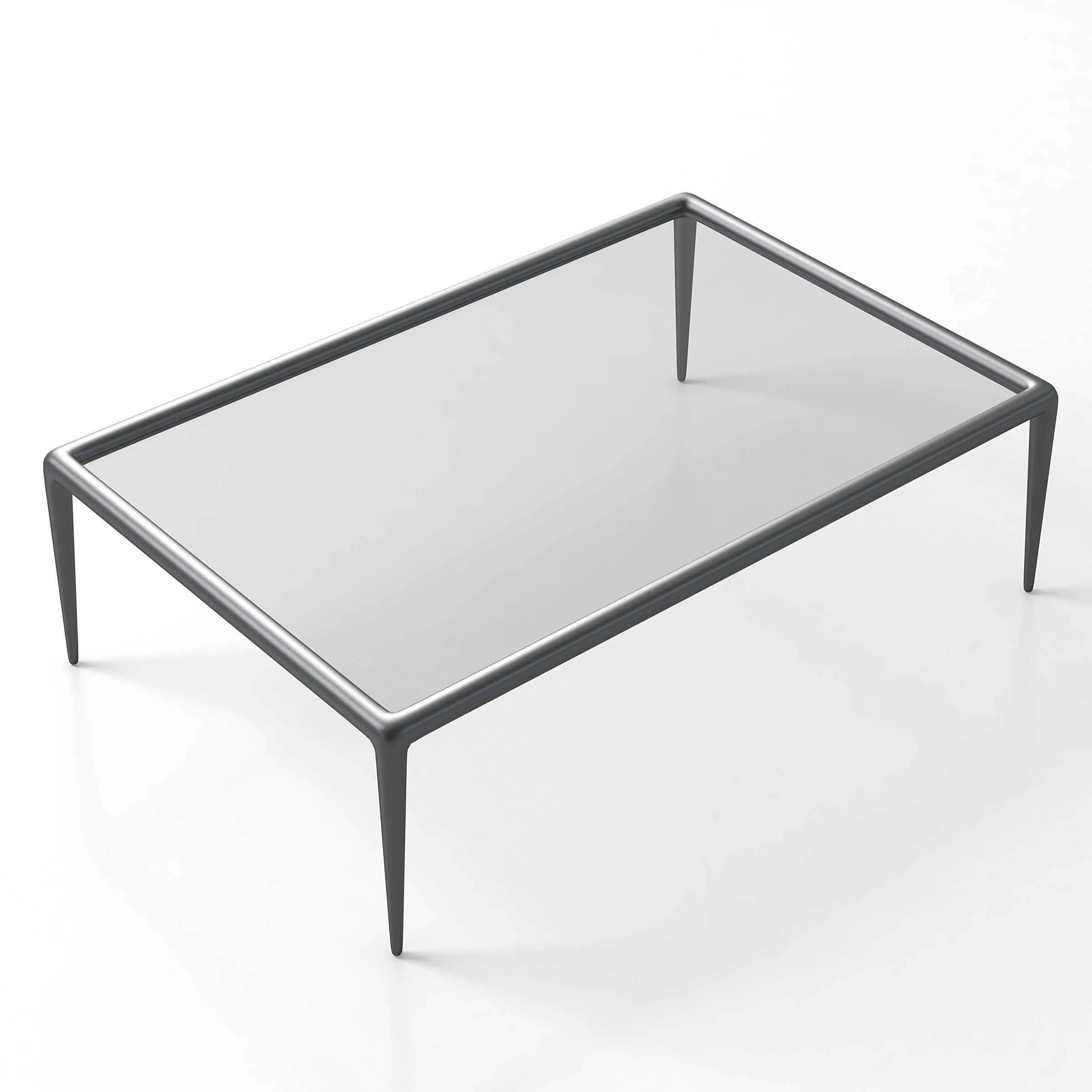 Garden Metal Coffee Table 3D model_3