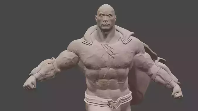 Black Adam - The Rock Fanart Version