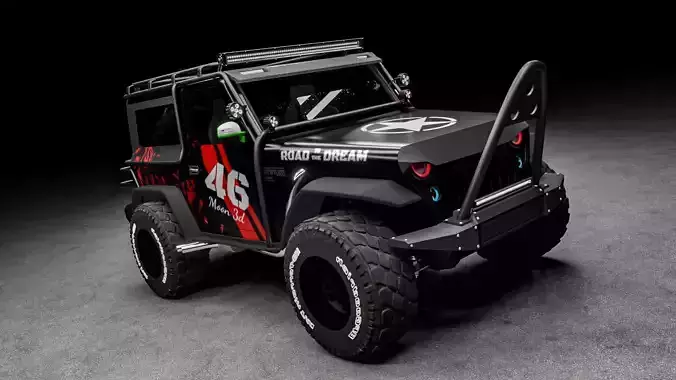 Mahindra THAR 2015 modified