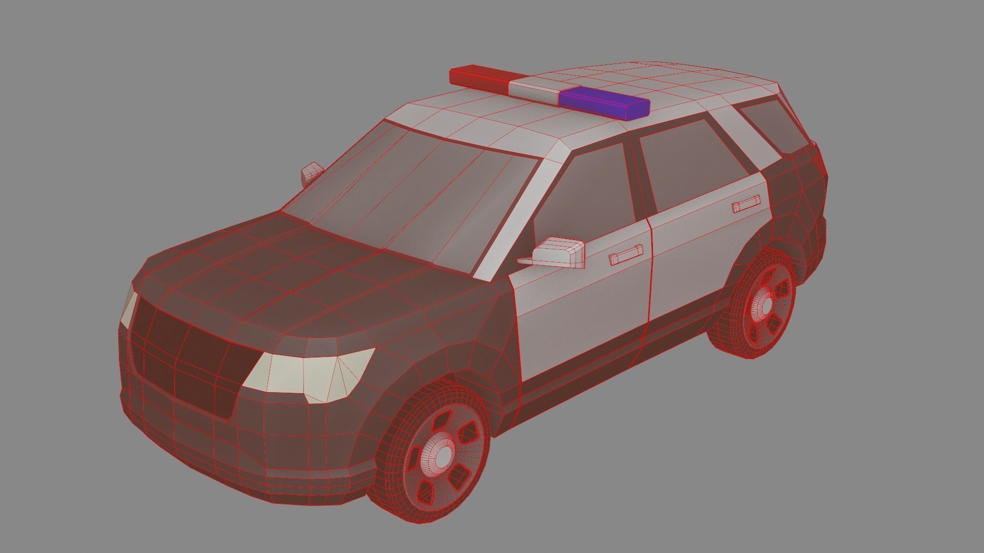 LowPoly Car Pack Low-poly 3D model_4