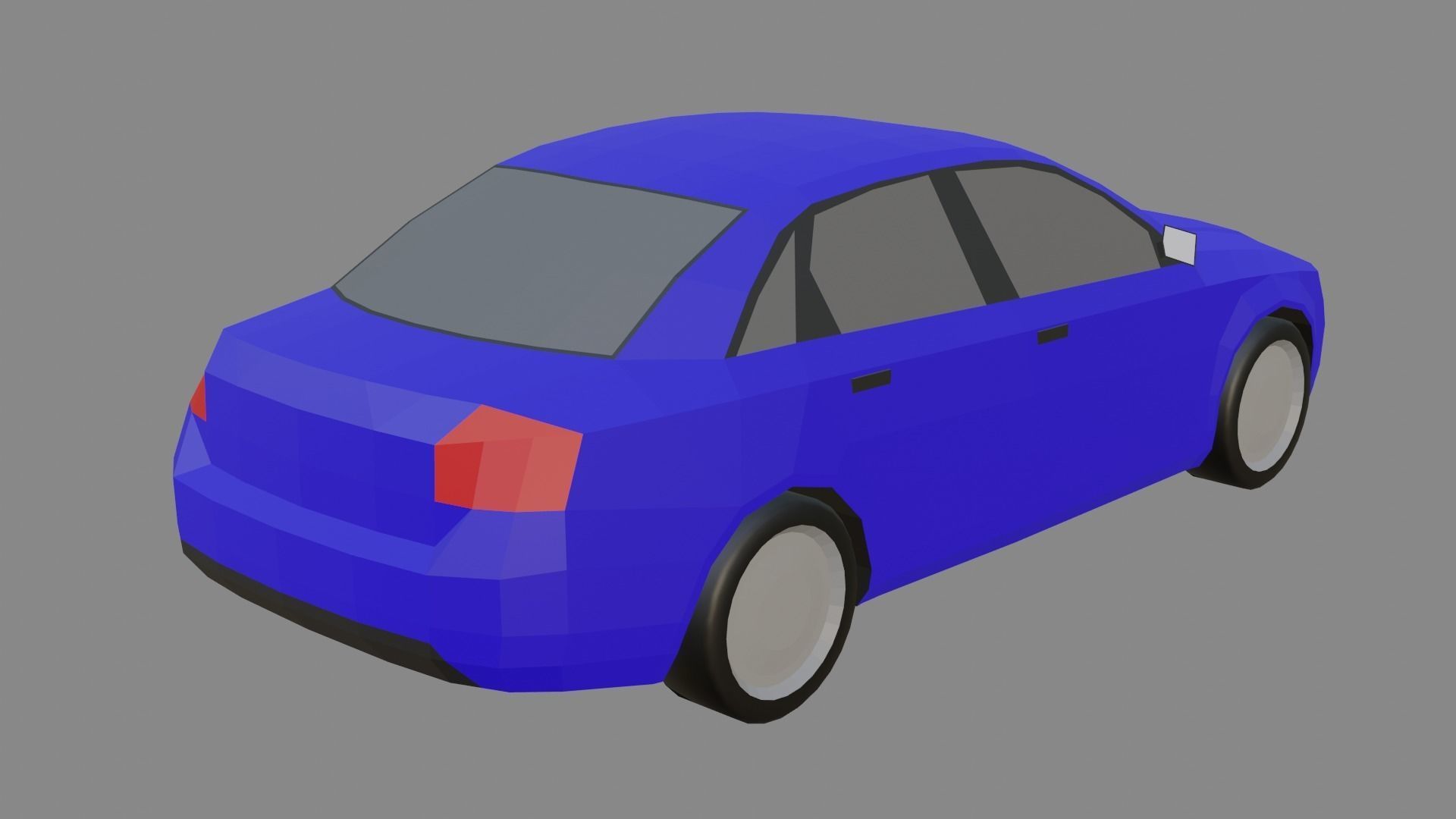 LowPoly Car Pack Low-poly 3D model_6