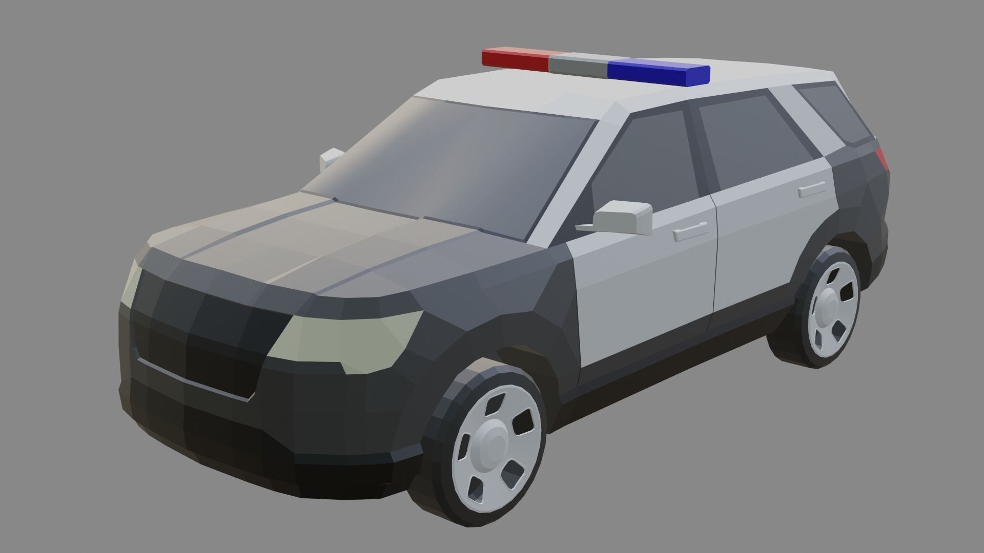 LowPoly Car Pack Low-poly 3D model_2