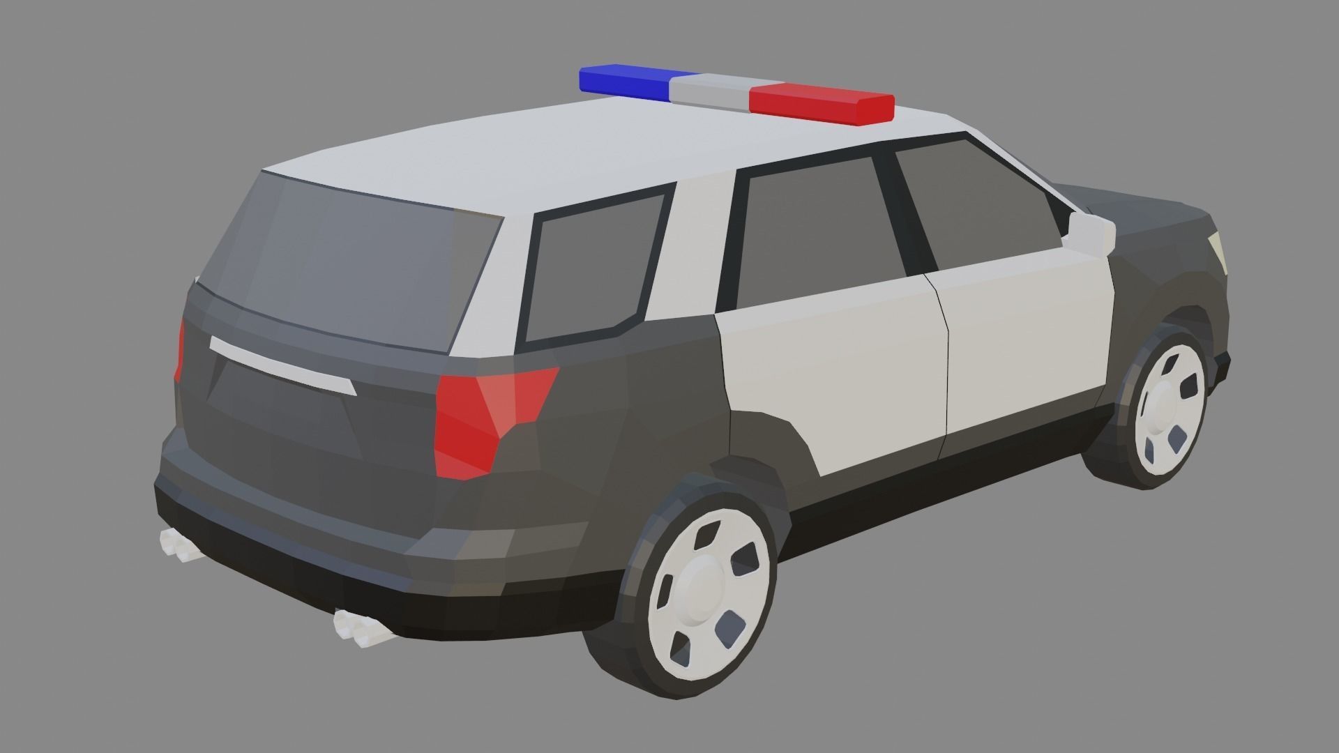 LowPoly Car Pack Low-poly 3D model_3