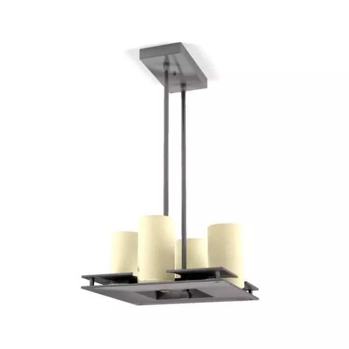 Modern Hanging Lamp 3D model_0