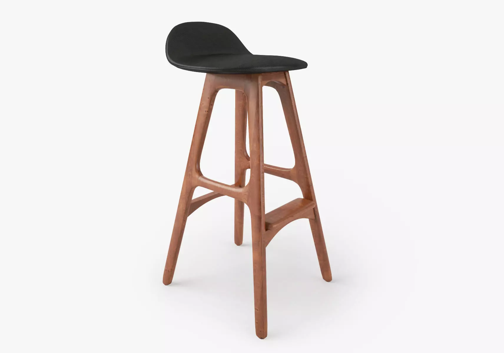 Erik Buch Bar Stool 3D model_0