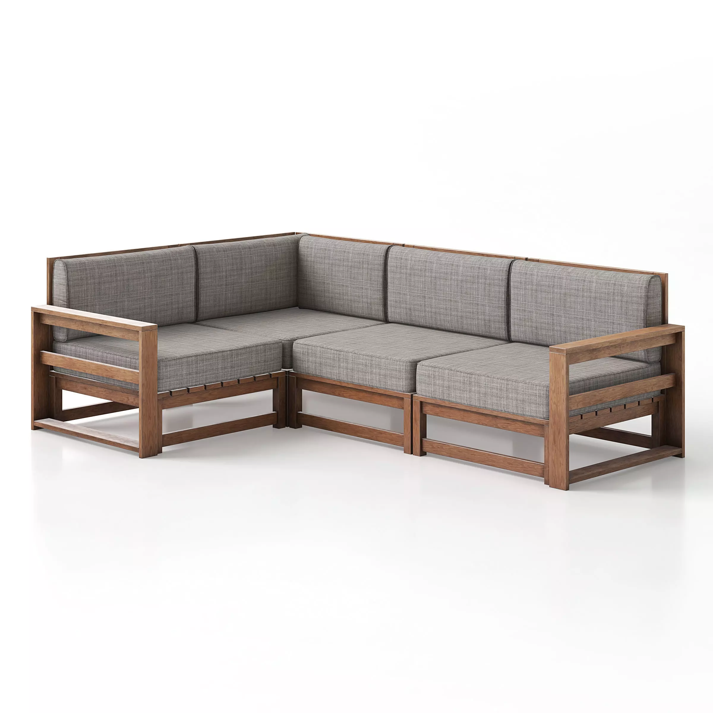 Garden Sofa 3D model_0