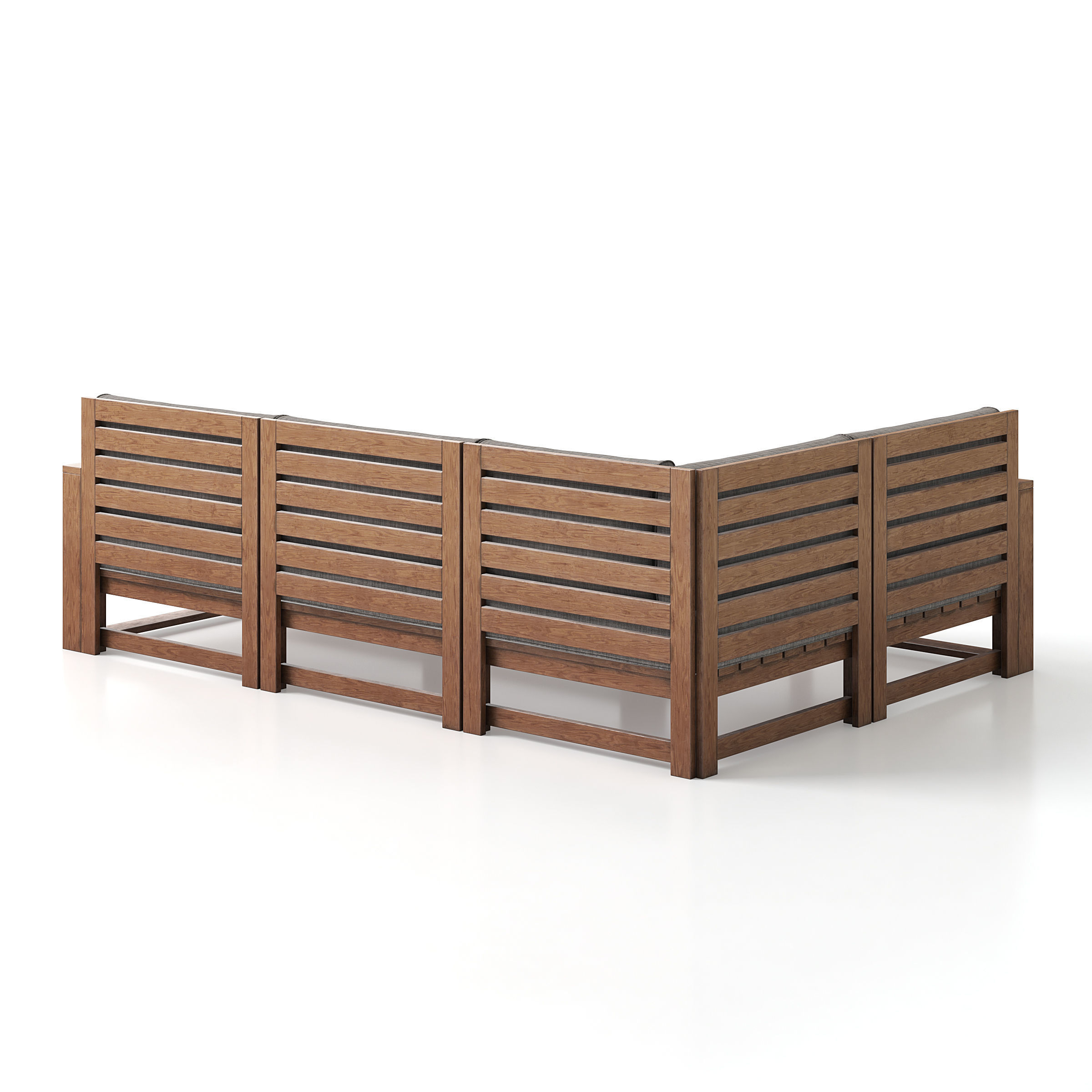 Garden Sofa 3D model_1