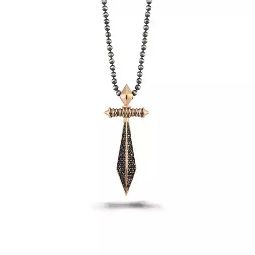 Man sword pendant 3d model