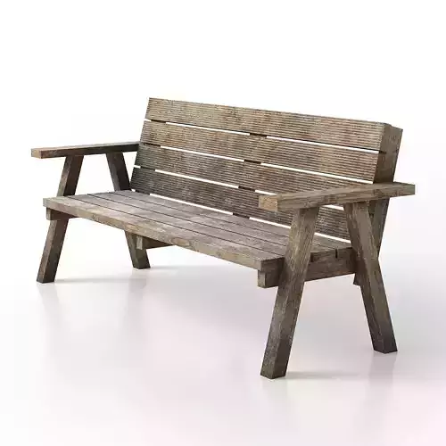 Old Wooden Bench