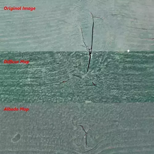 Green Wood Bench Image Texture 5