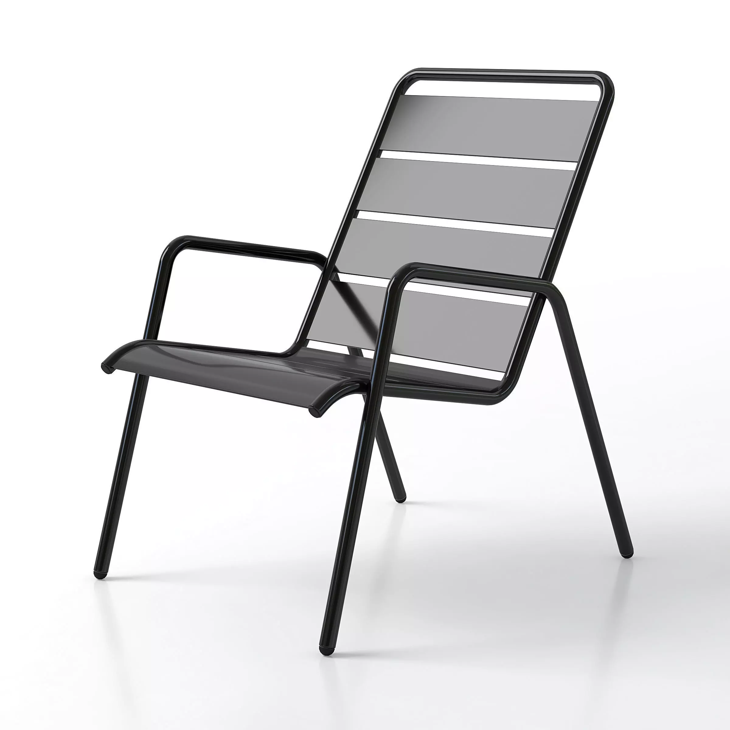 Metal Garden Chair 3D model