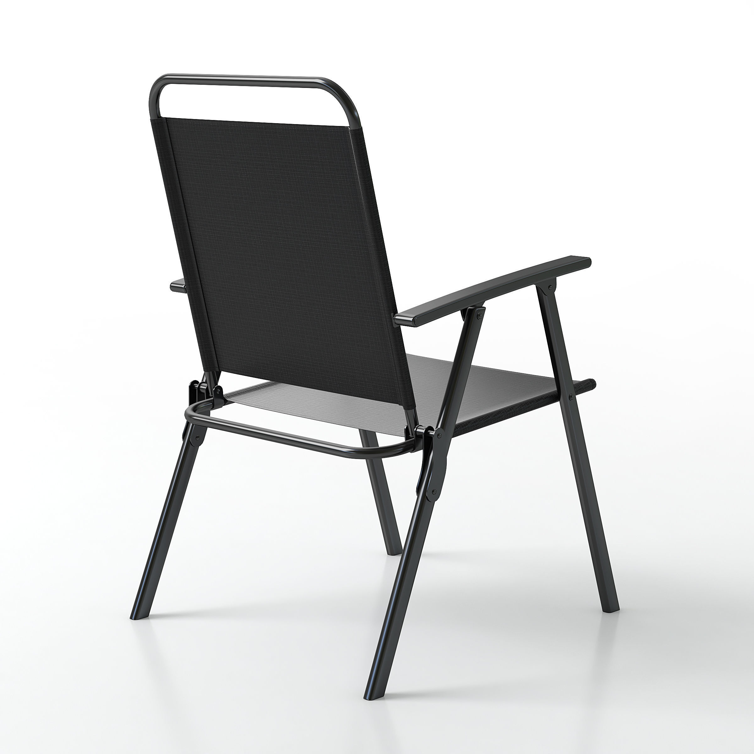 Folding Chair 3D model_2