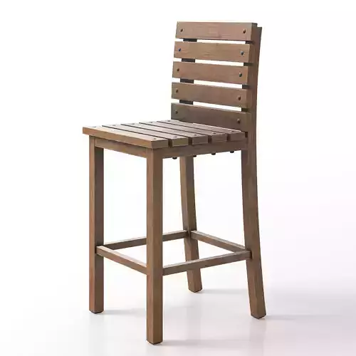 Tall Wooden Chair