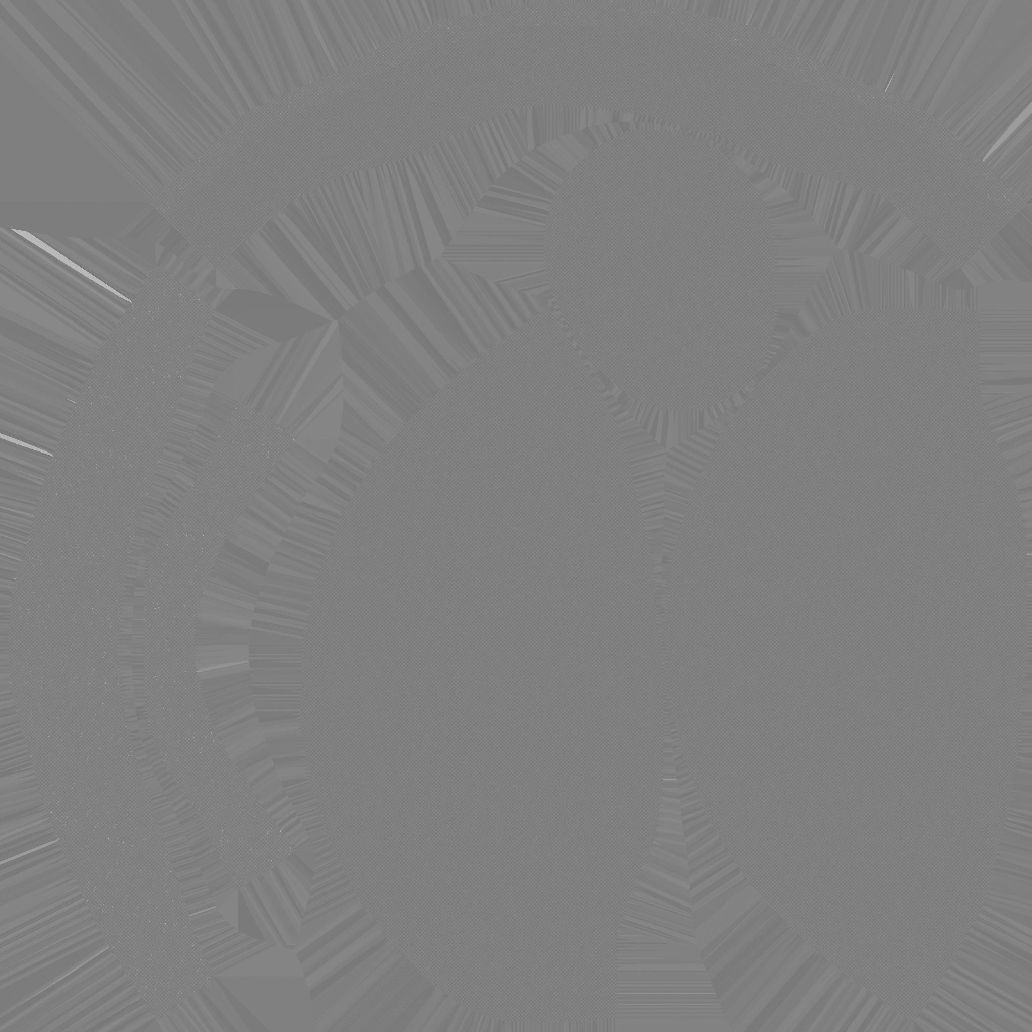 Black Red Beanie Winter Cap 12 - Character Fashion Design Low-poly 3D model_17