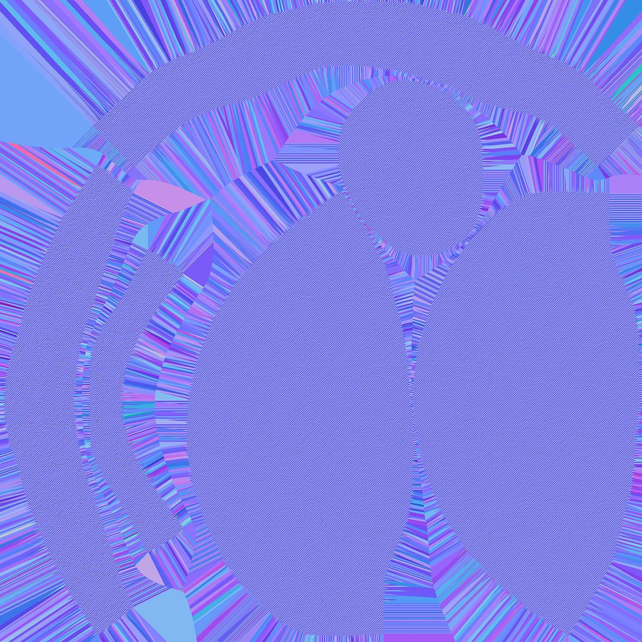 Black Red Beanie Winter Cap 12 - Character Fashion Design Low-poly 3D model_19