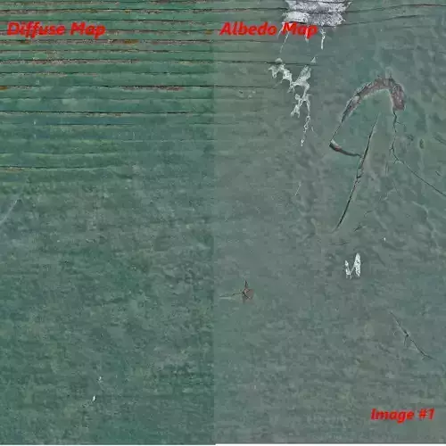 Green Wood Bench Image Texture pack 1-5