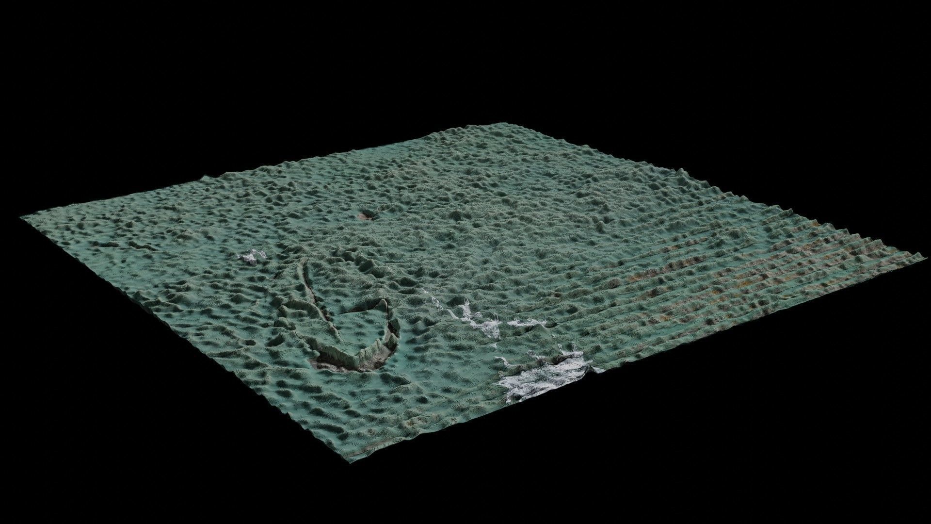 Green Wood Bench Image Texture pack 1-5 Texture_10