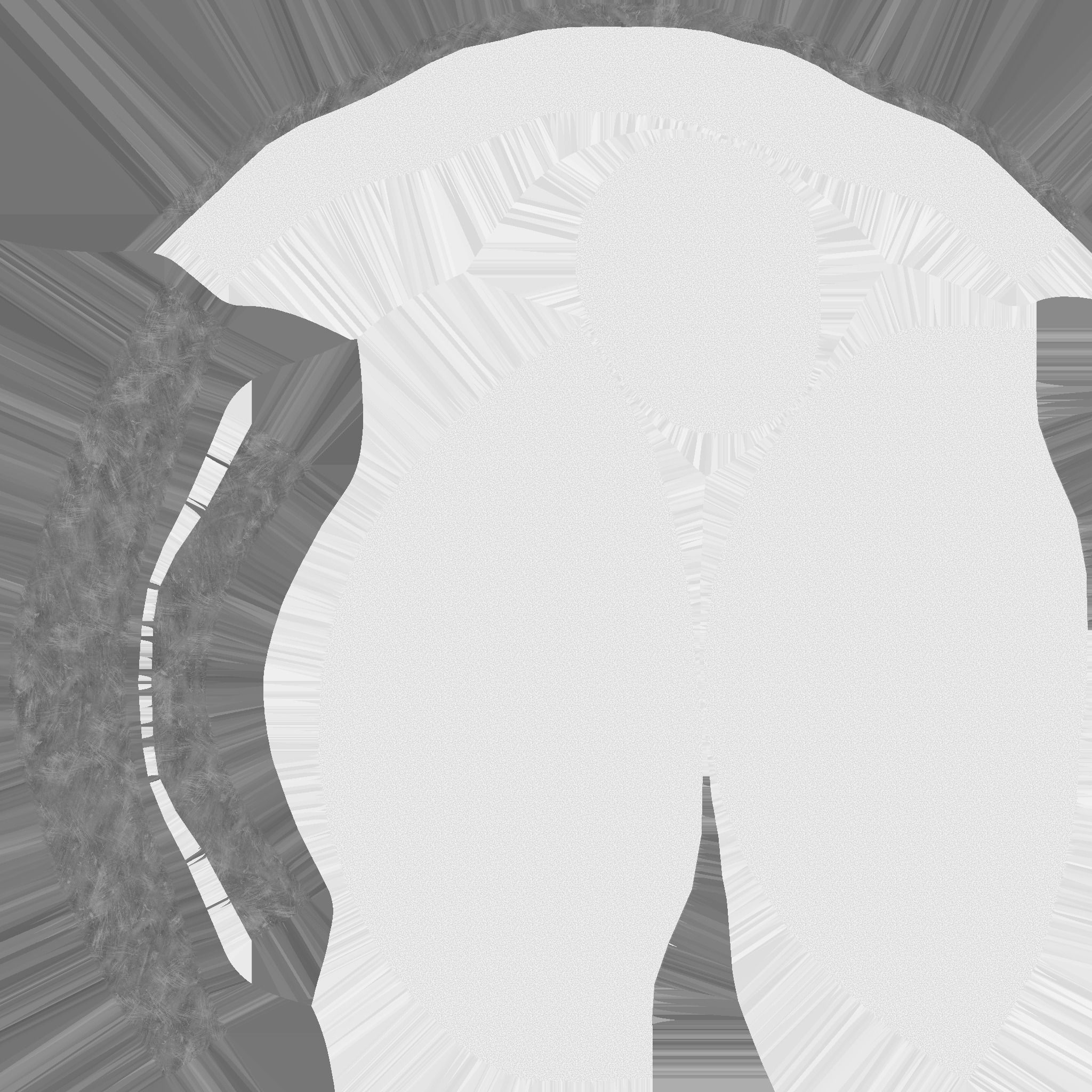 White Beanie Winter Cap 13 - Character Fashion Design Low-poly 3D model_14