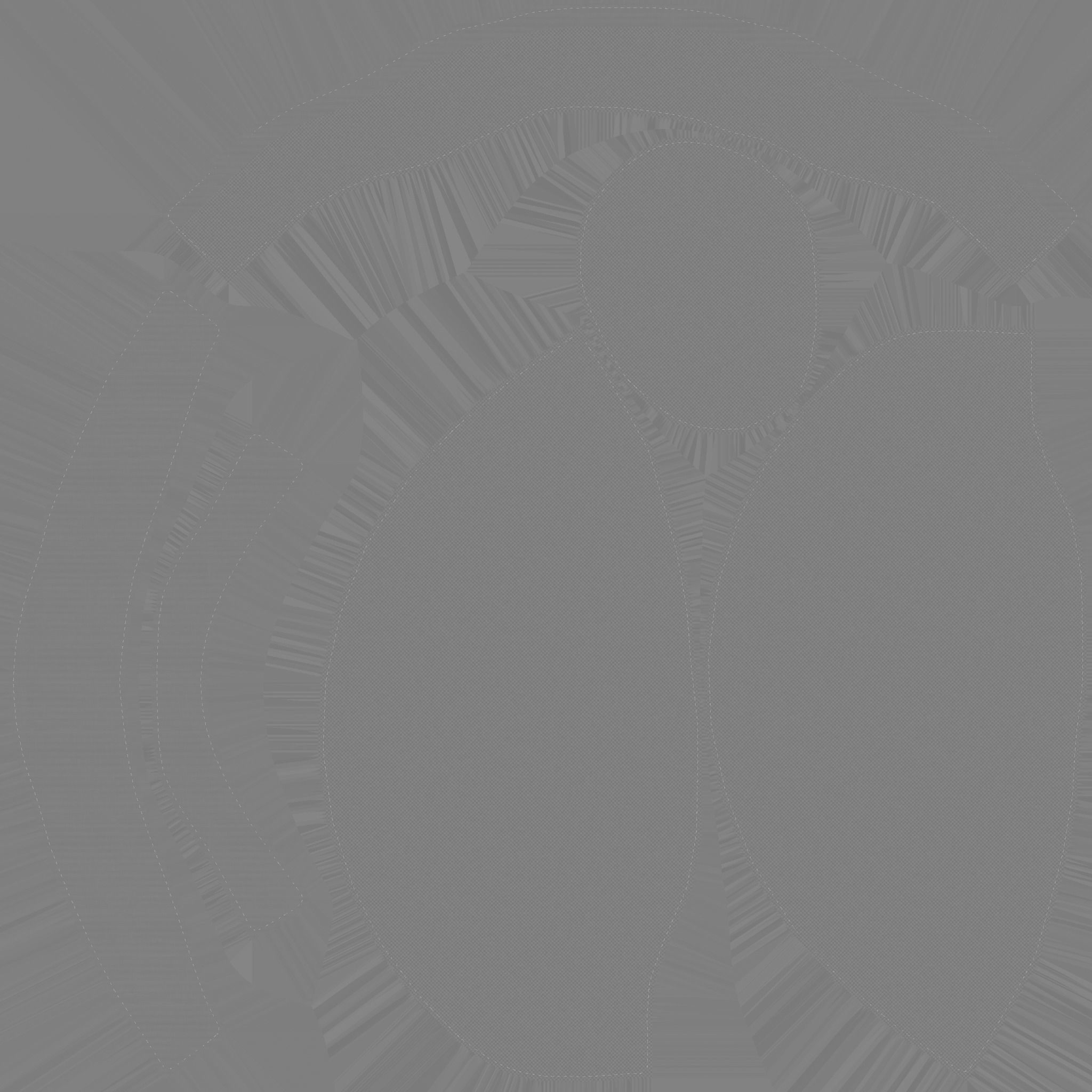 Camouflage Beanie Winter Cap 14 - Character Fashion Design Low-poly 3D model_16