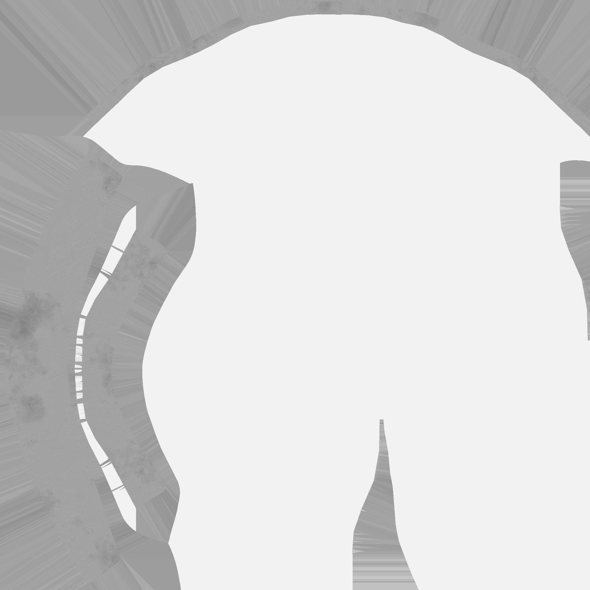 Brown Leather Beanie Winter Cap 15 - Character Fashion Design Low-poly 3D model_14