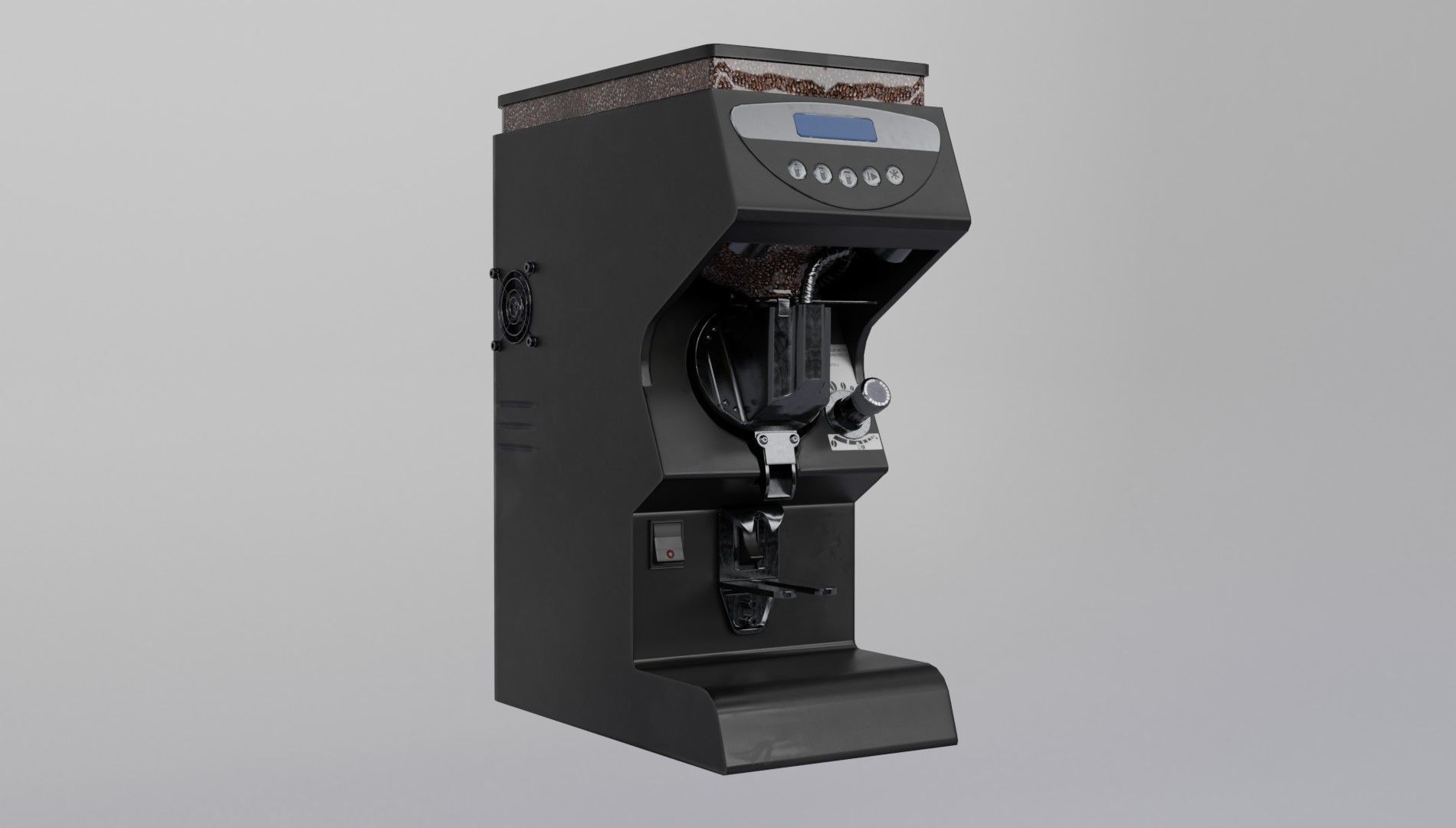 coffee grinder NUOVA SIMONELLI MYTHOS ONE Low-poly 3D model_1
