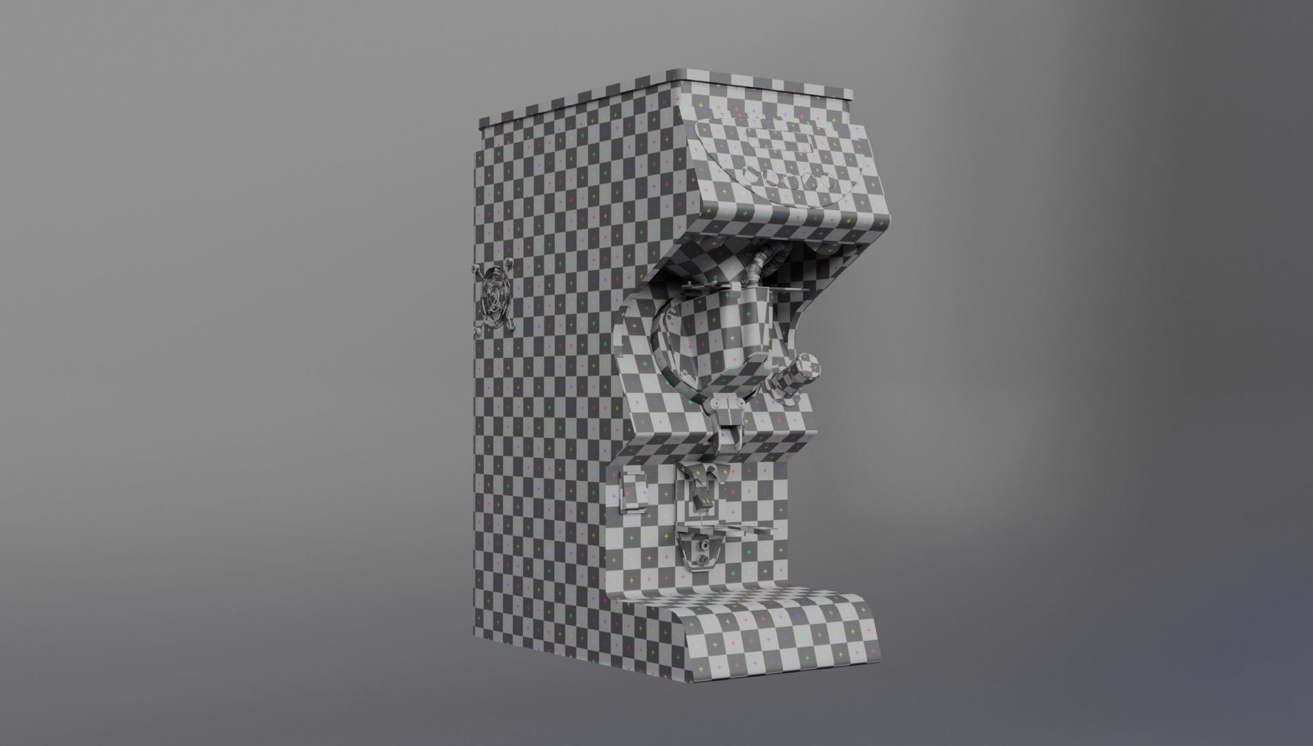 coffee grinder NUOVA SIMONELLI MYTHOS ONE Low-poly 3D model_9