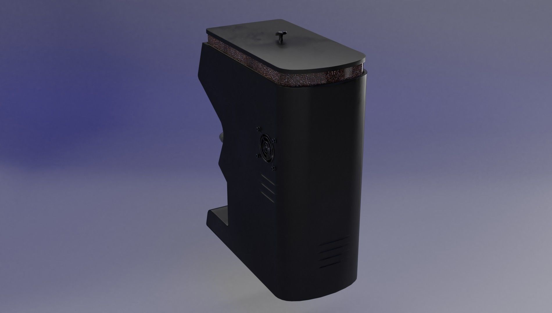 coffee grinder NUOVA SIMONELLI MYTHOS ONE Low-poly 3D model_4