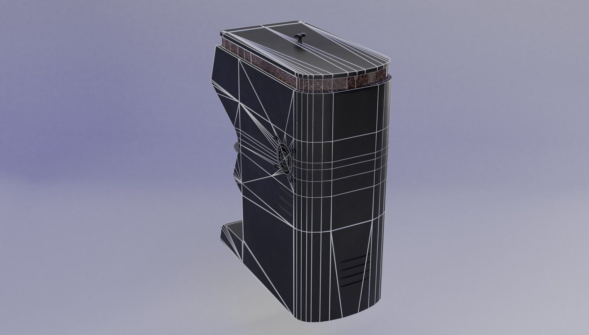 coffee grinder NUOVA SIMONELLI MYTHOS ONE Low-poly 3D model_5