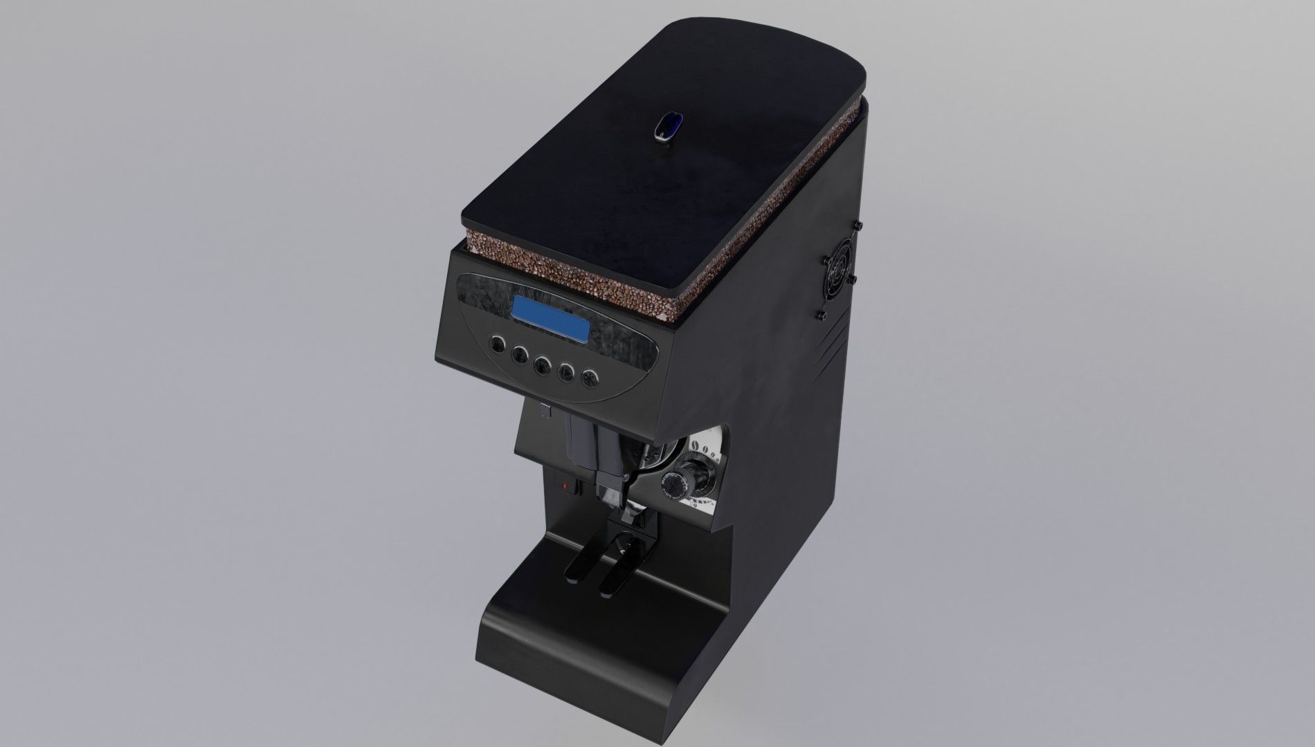 coffee grinder NUOVA SIMONELLI MYTHOS ONE Low-poly 3D model_2