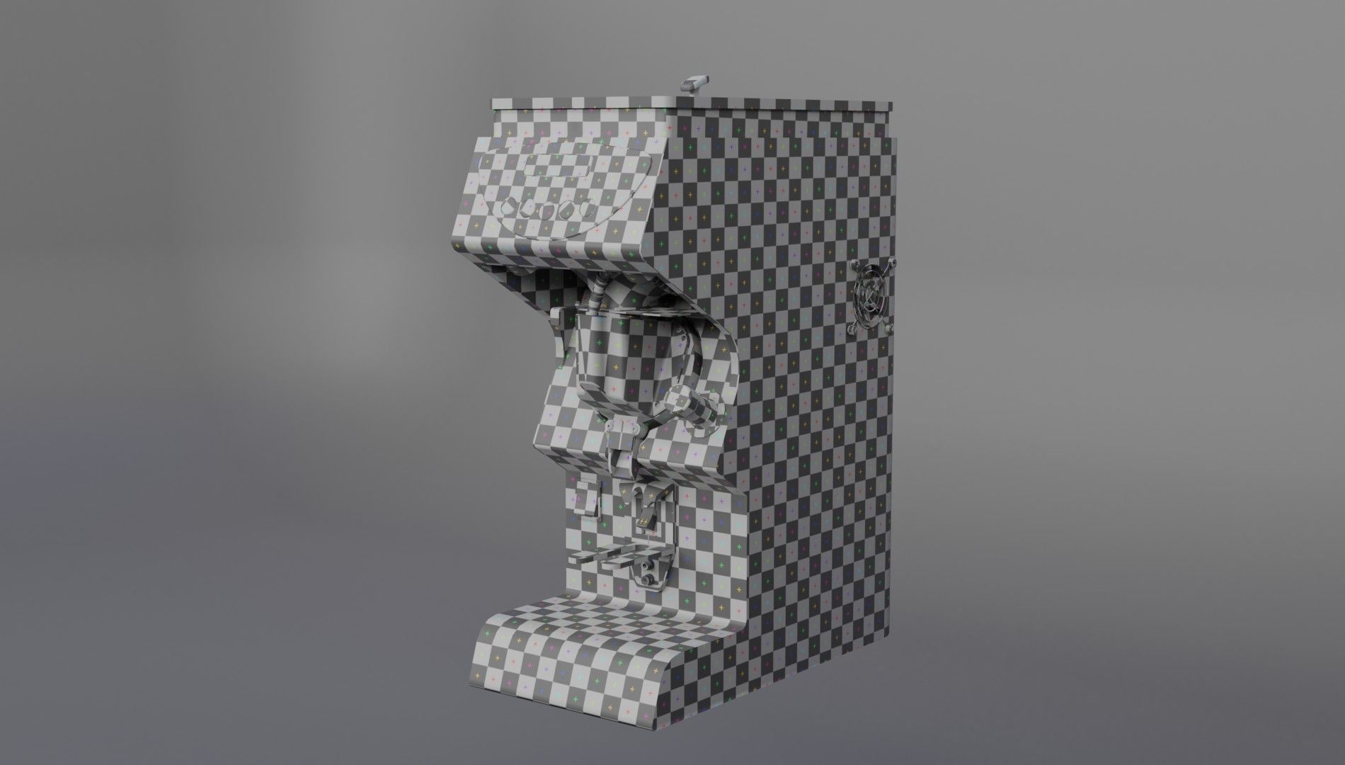 coffee grinder NUOVA SIMONELLI MYTHOS ONE Low-poly 3D model_8