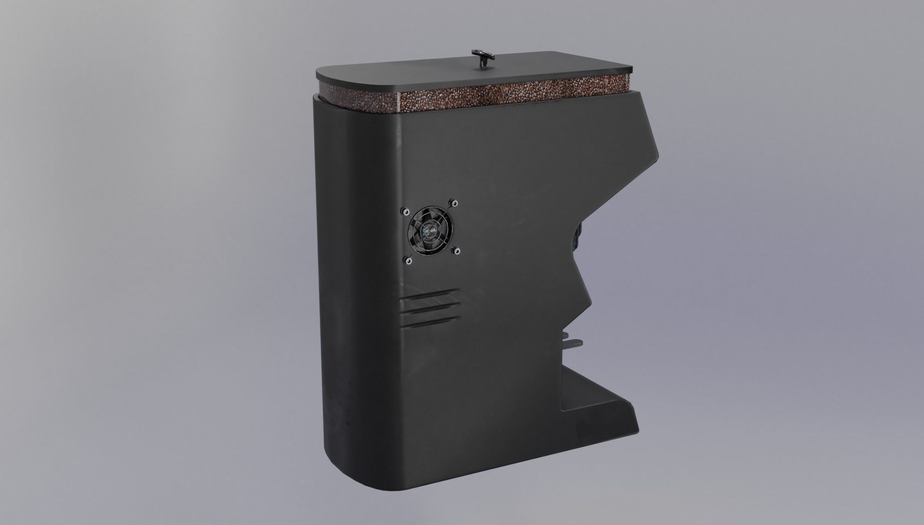 coffee grinder NUOVA SIMONELLI MYTHOS ONE Low-poly 3D model_3