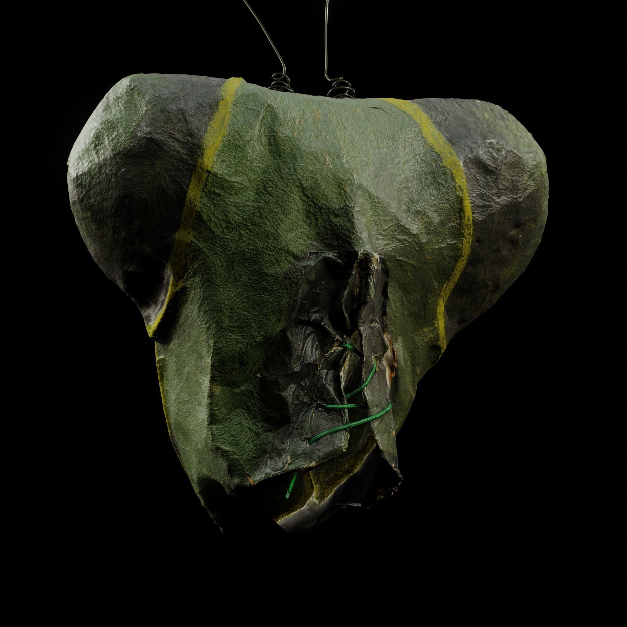 Praying Mantis Mask - 3D Scan Free 3D model_4