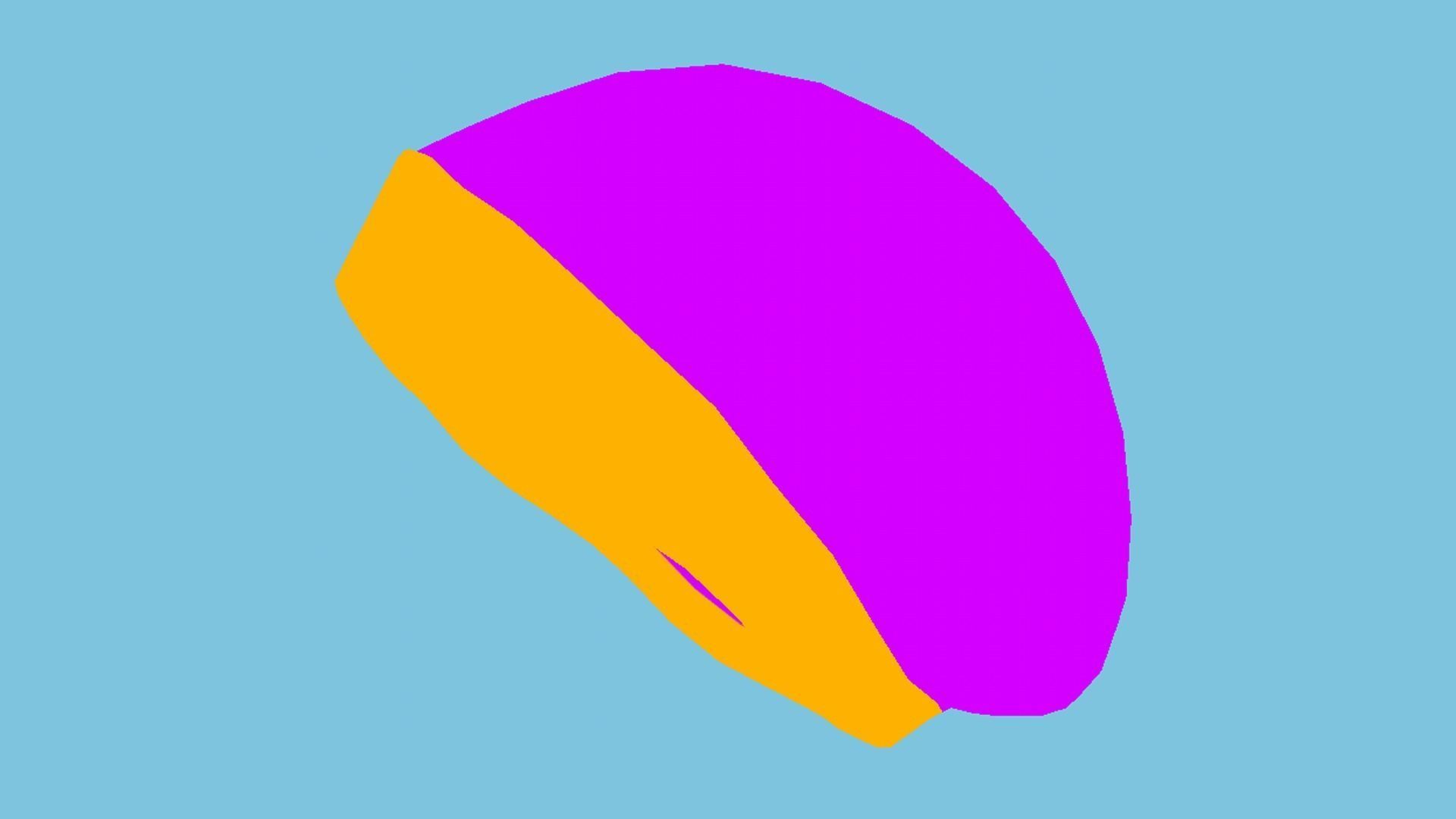 Pink Beanie Winter Cap 18 - Character Fashion Design Low-poly 3D model_9