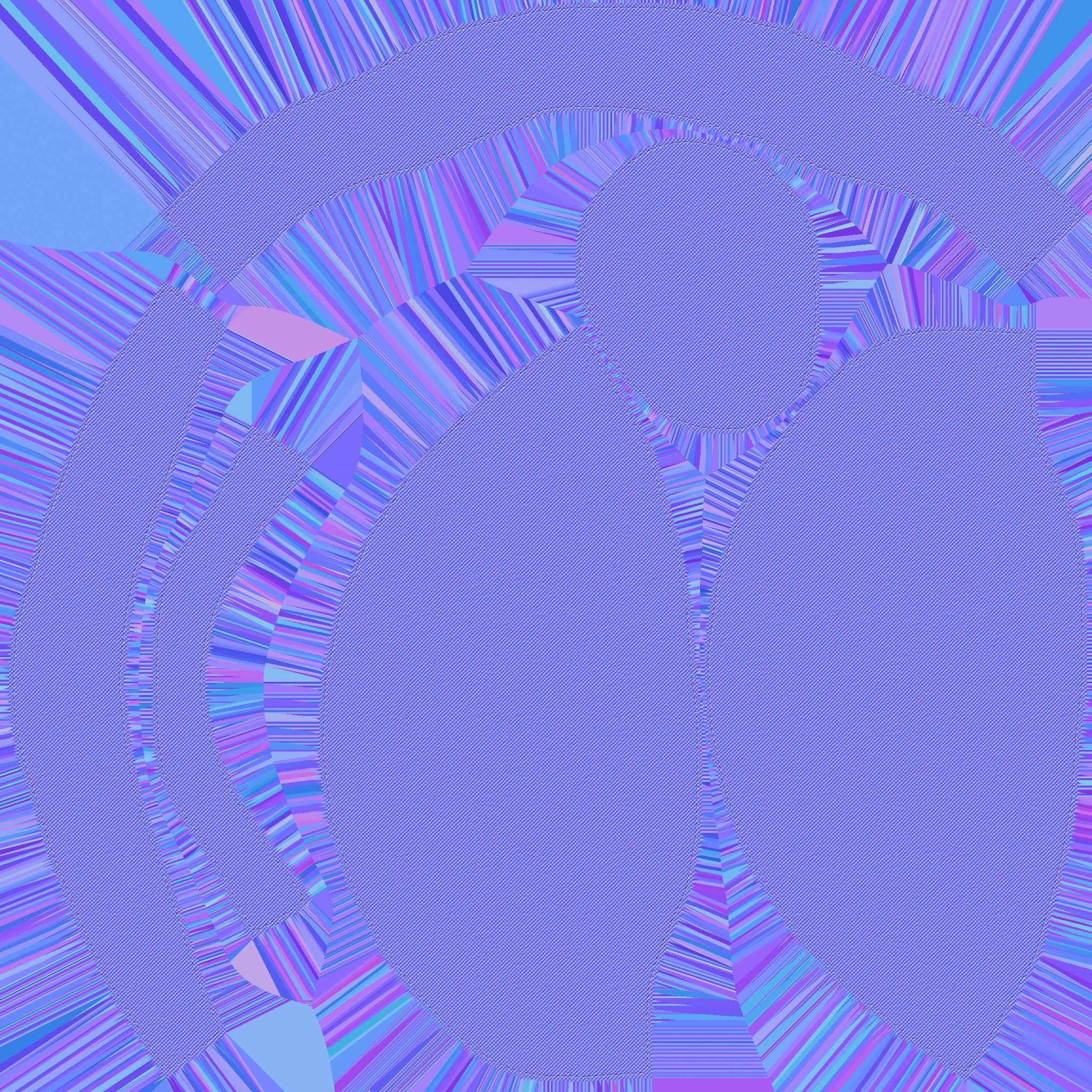 Pink Beanie Winter Cap 18 - Character Fashion Design Low-poly 3D model_19