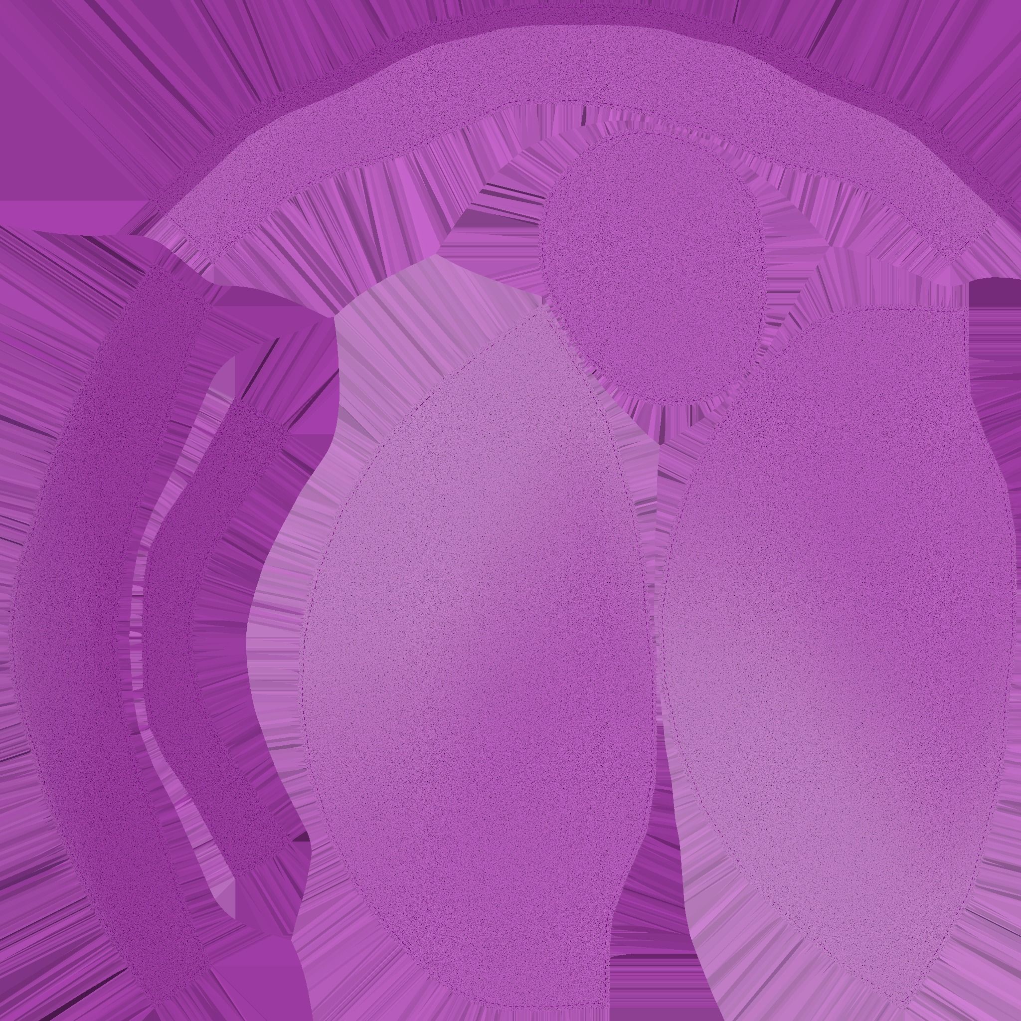 Pink Beanie Winter Cap 18 - Character Fashion Design Low-poly 3D model_16