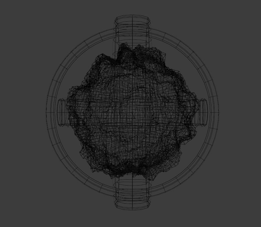 Animated Scifi Core Free low-poly 3D model_5