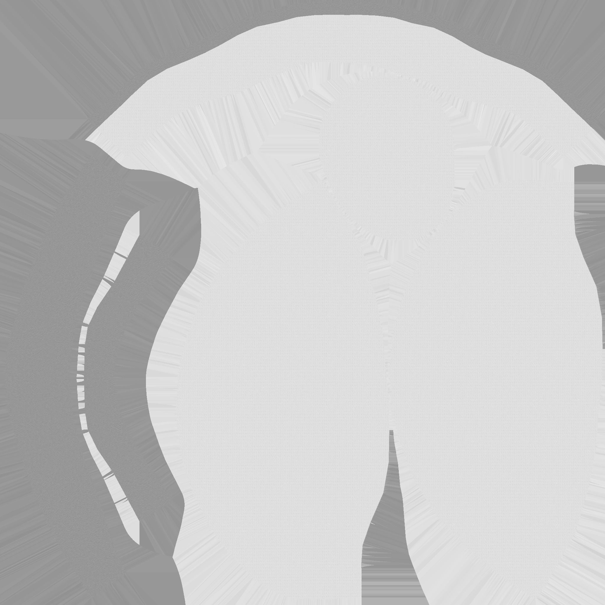 Beige Beanie Winter Cap 20 - Character Fashion Design Low-poly 3D model_16