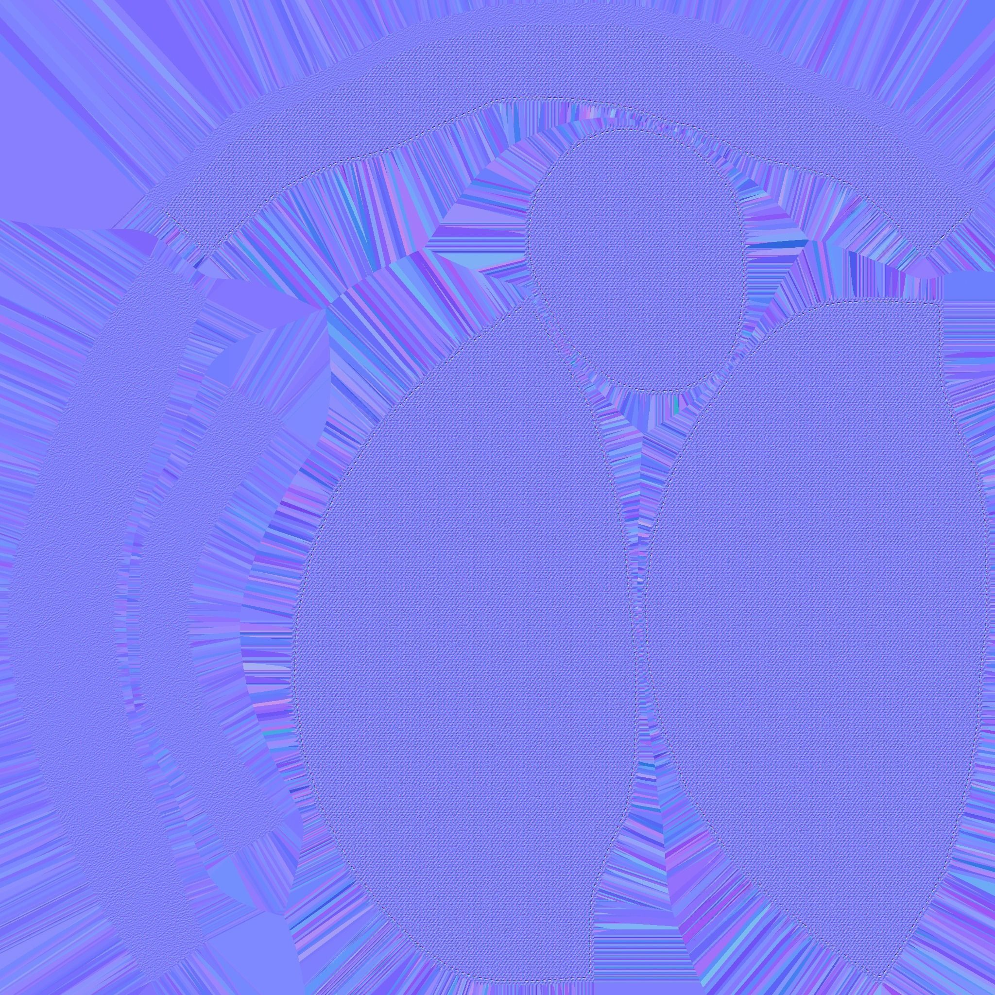 Beige Beanie Winter Cap 20 - Character Fashion Design Low-poly 3D model_17