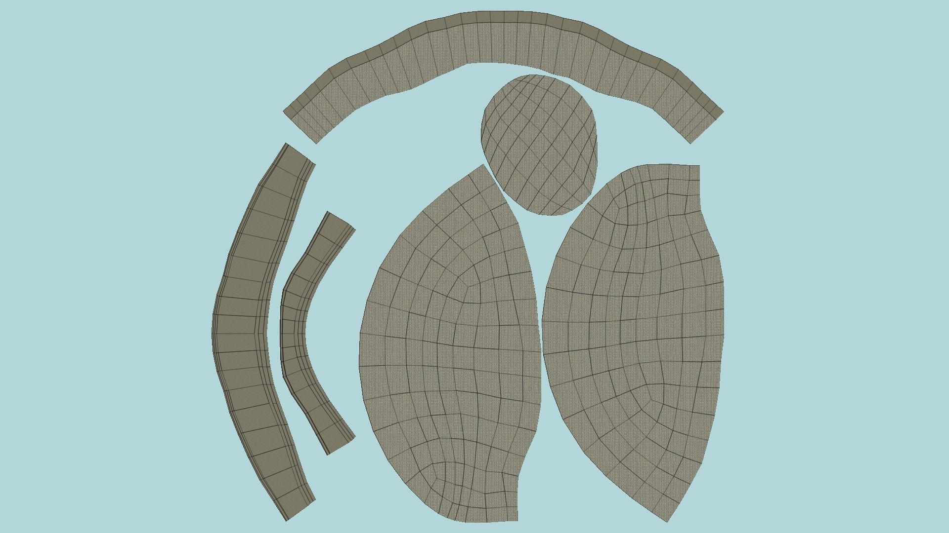 10 Beanie Winter Cap B - Character Fashion Design 3D Model Collection_59