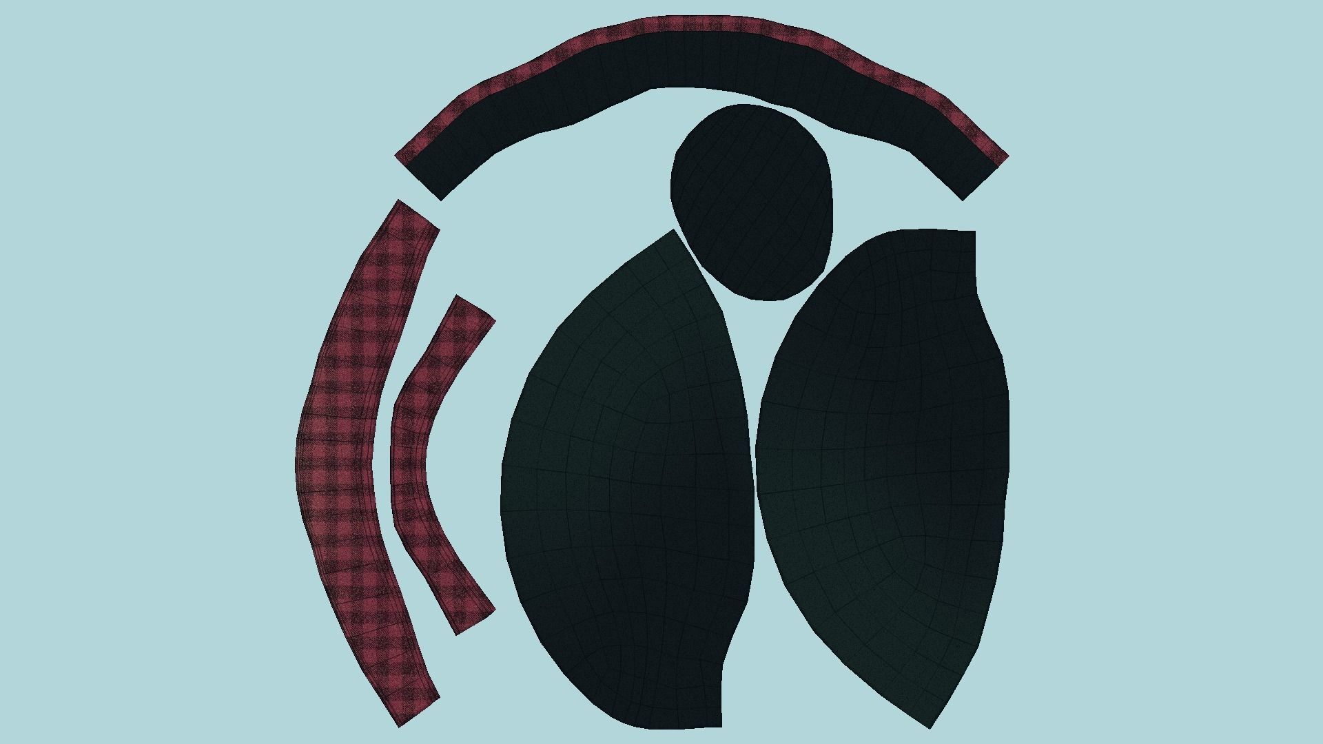 10 Beanie Winter Cap B - Character Fashion Design 3D Model Collection_64