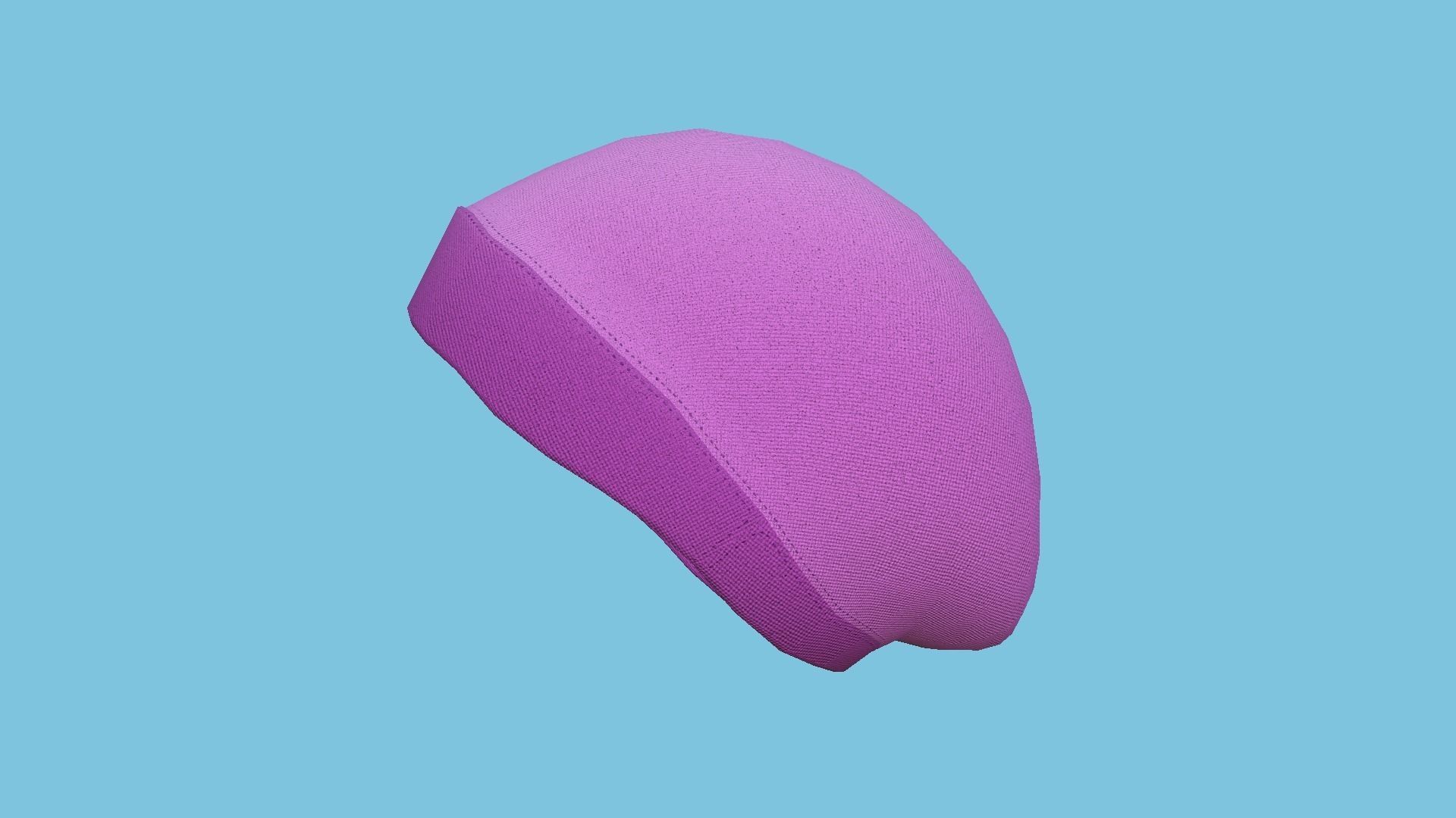 10 Beanie Winter Cap B - Character Fashion Design 3D Model Collection_52