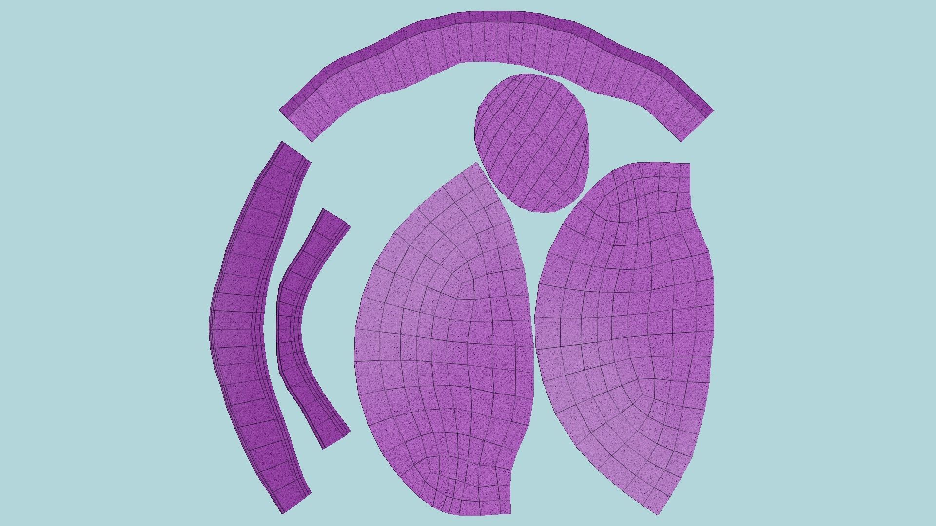 10 Beanie Winter Cap B - Character Fashion Design 3D Model Collection_69