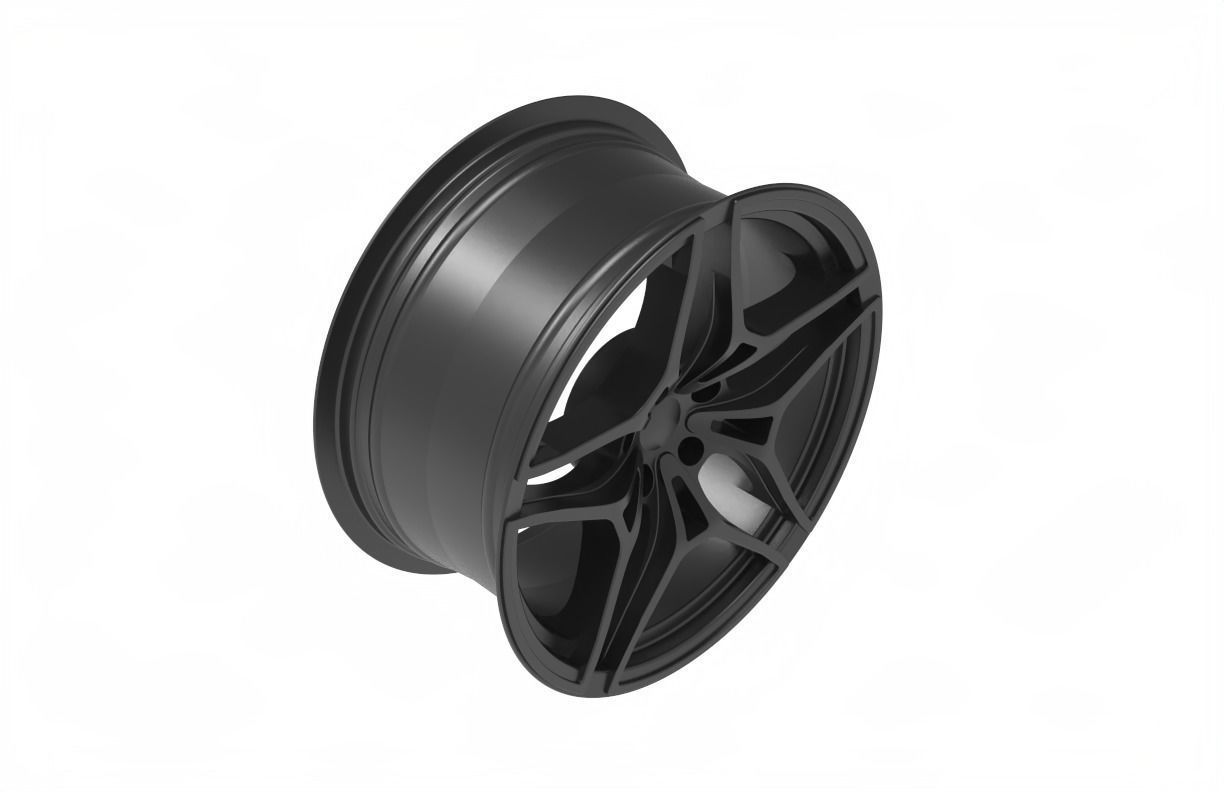 McLaren 720S front wheel rim 3D print model_6