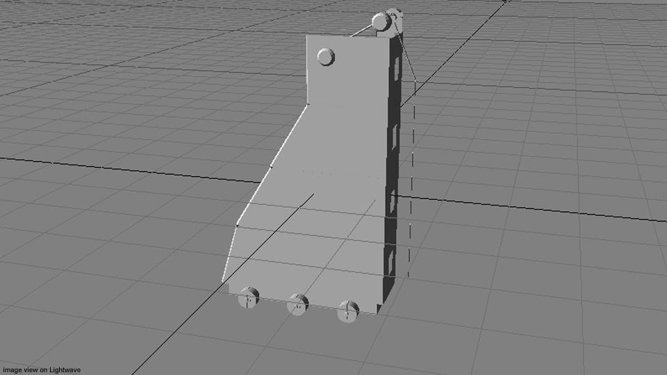 Medieval War Machine - Siege Tower 3D model_4