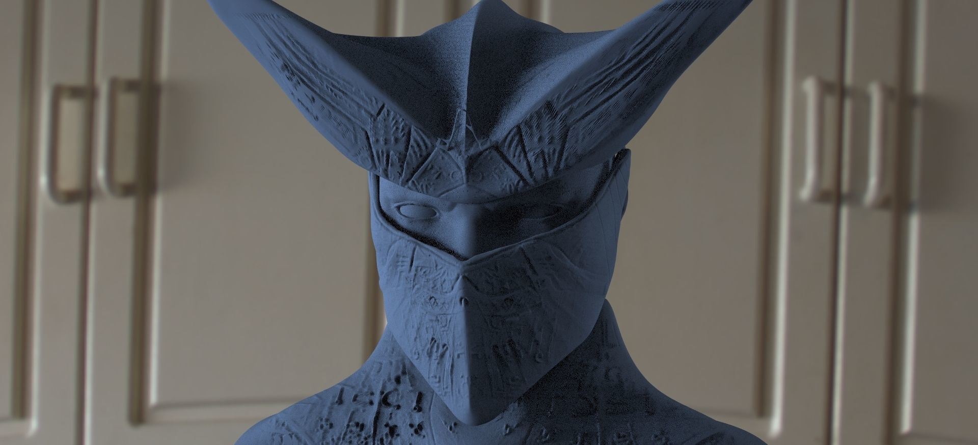 Solar City Mask 3D model_1