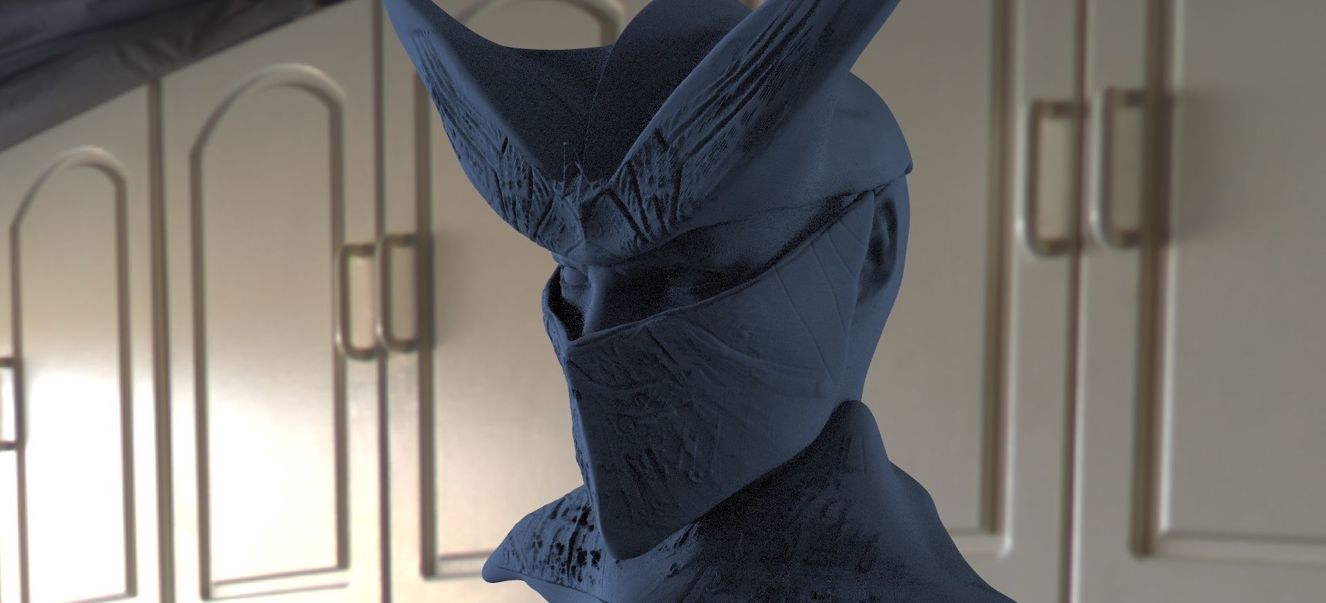 Solar City Mask 3D model_2