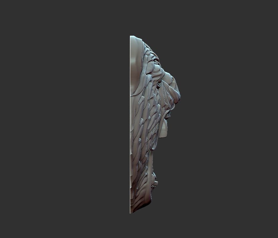 angry bear 3D print model_6