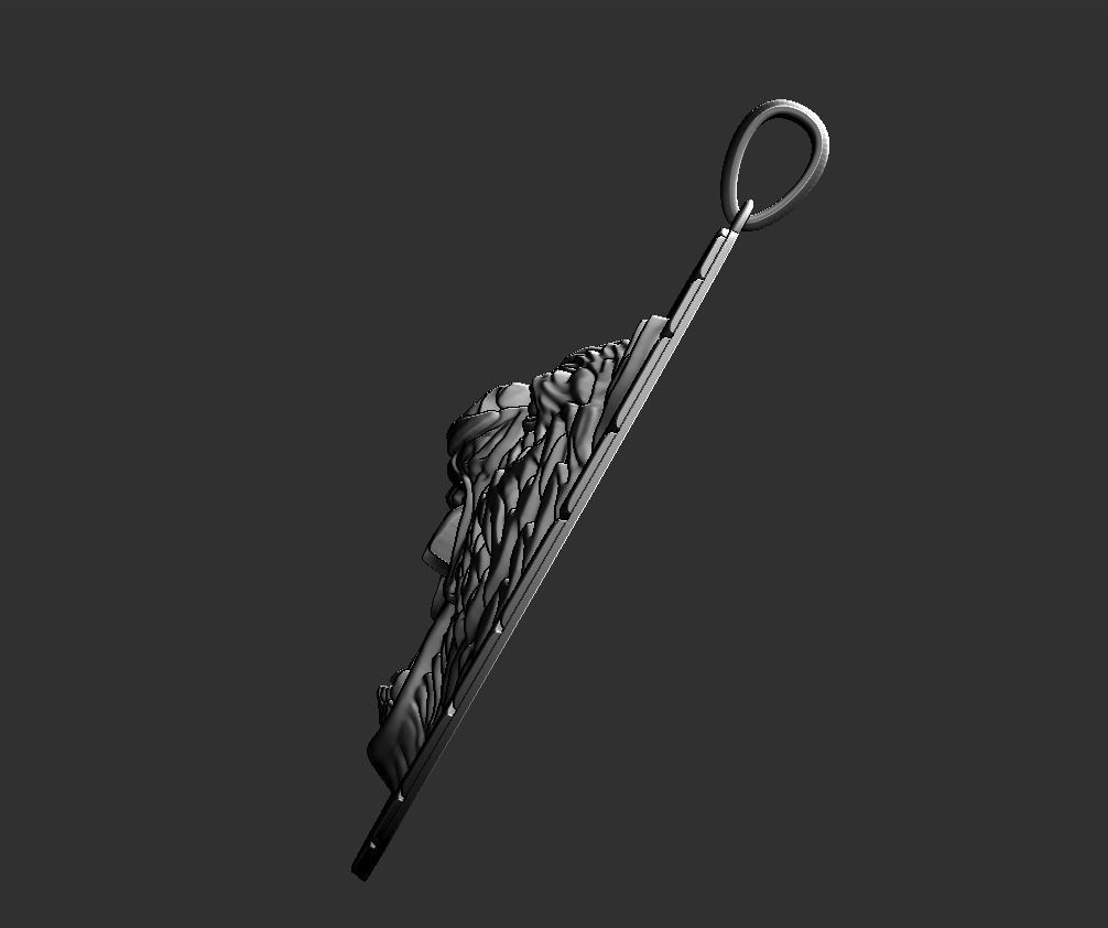 angry bear 3D print model_1