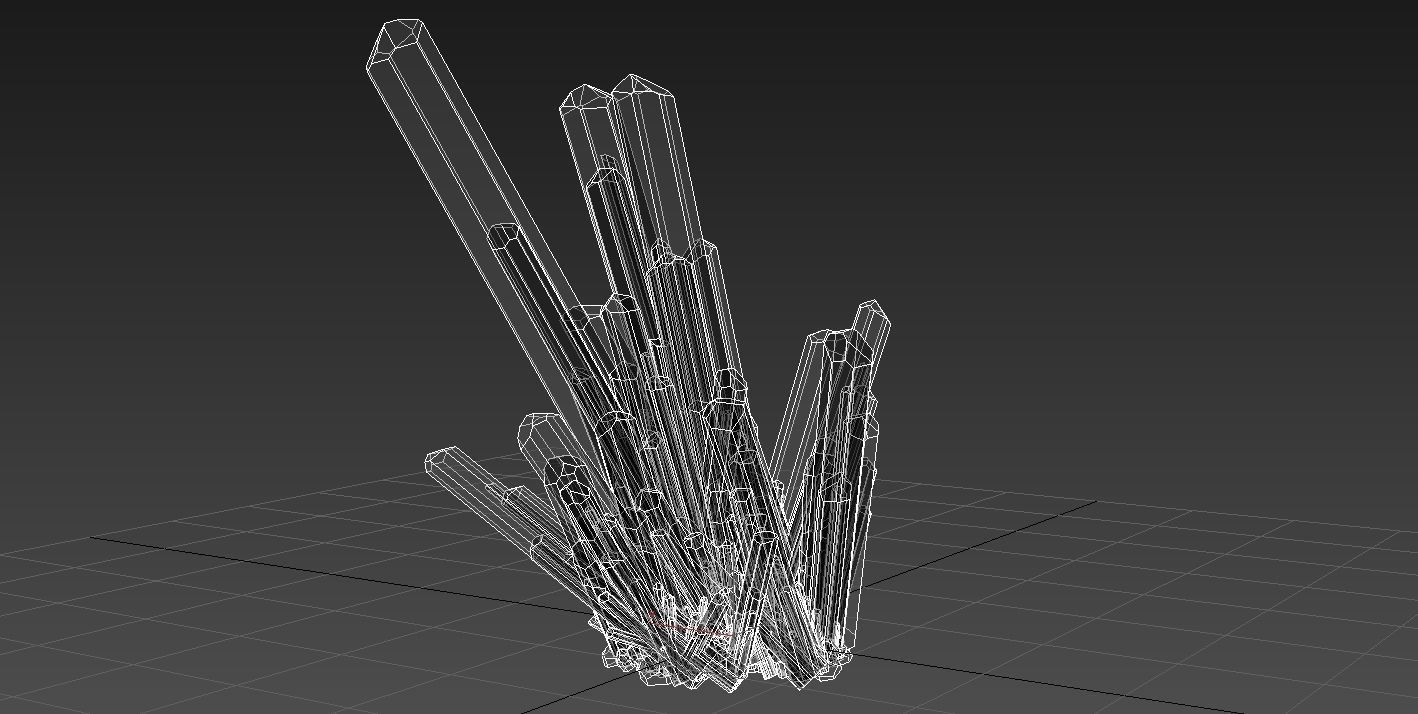Crystal Emerald Quartz 01 3D model_4