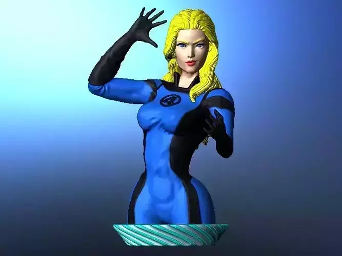 Invisible Woman Bust - Fantastic Four